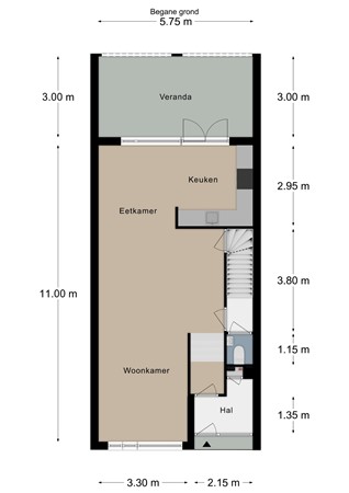 Floorplan - Wolfskuilenweg 15, 6291 EG Vaals
